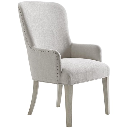 BAXTER UPHOLSTERED ARM CHAIR